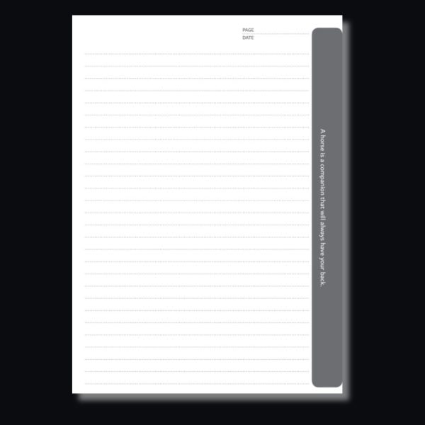 Horse Lover’s Notebook: A Beautiful Lined Journal with Inspirational Quotes about Horses