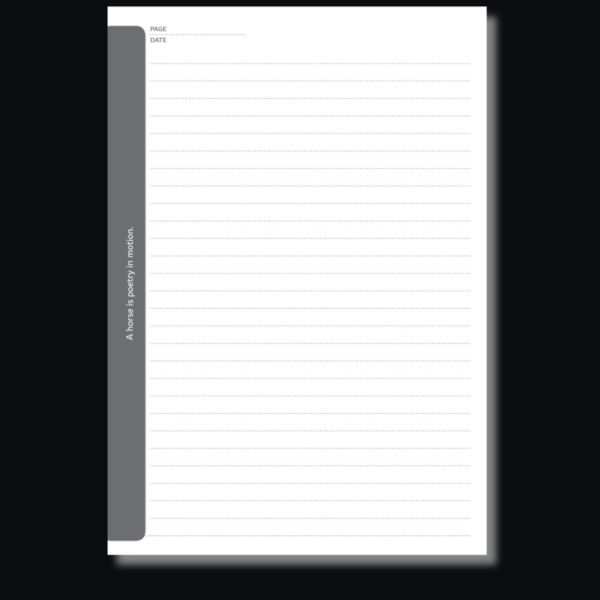 Horse Lover’s Notebook: A Beautiful Lined Journal with Inspirational Quotes about Horses