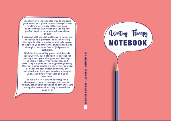 Writing Therapy Notebook: A Guided Space to Process Emotions, Reflect, and Heal through Writing